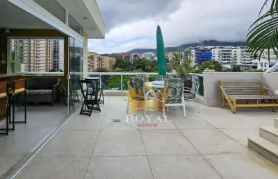 Cobertura duplex 4 quartos, sol da manhã, à venda na freguesia, rio de janeiro, rj