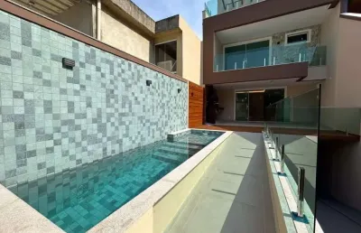 Casa duplex estilo contemporâneo à venda na taquara, jacarepaguá, rio de janeiro