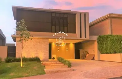 Casa em condomínio fechado com 4 quartos à venda na avenida luiz eduardo toledo prado, vila do golf, ribeirão preto, 420 m2 por r$ 3.200.000