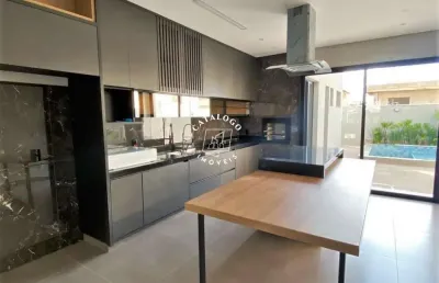 Casa em condomínio fechado com 3 quartos à venda na avenida heráclito fontoura sobral pinto, quinta da primavera, ribeirão preto, 308 m2 por r$ 1.400.000