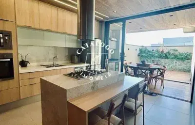 Casa em condomínio fechado com 3 quartos à venda na rua lineker cordeiro, reserva imperial, ribeirão preto, 250 m2 por r$ 1.300.000