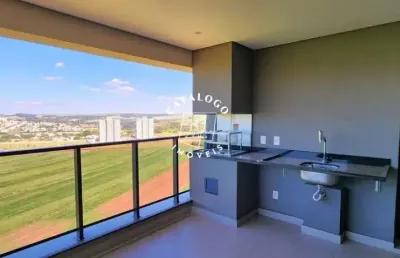 Apartamento com 3 quartos à venda na avenida deputado sérgio cardoso de almeida, jardim olhos d'água, ribeirão preto, 126 m2 por r$ 980.000