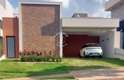 Casa em condomínio fechado com 3 quartos à venda na rua eugenio del lama netto, jardim cybelli, ribeirão preto, 268 m2 por r$ 1.220.000
