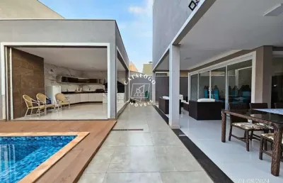 Casa em condomínio fechado com 3 quartos à venda na rua ana lopes prates, bonfim paulista, ribeirão preto, 369 m2 por r$ 2.100.000