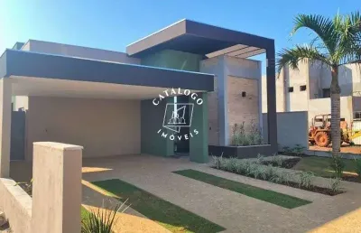 Casa em condomínio fechado com 3 quartos à venda na avenida oscar niemeyer, loteamento terras de florença, ribeirão preto, 380 m2 por r$ 1.760.000