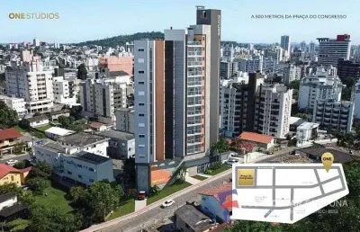 Apartamento com 1 quarto à venda no Centro, Criciúma 