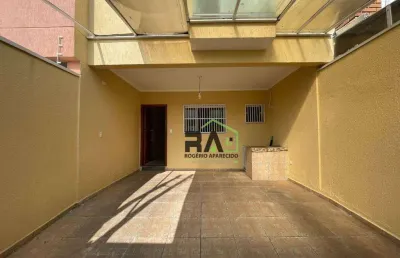 Casa com 3 dormitórios à venda, 92 m² por r$ 500.000 - vila linda - santo andré/sp