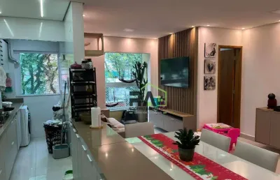Apartamento com 3 dormitórios à venda, 75 m² por r$ 540.600 - campestre - santo andré/sp