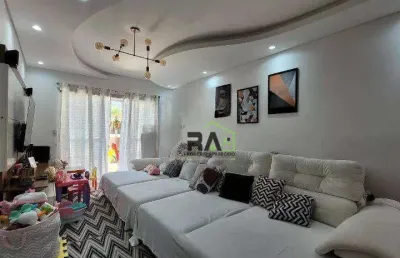 Cobertura com 3 dormitórios à venda, 263 m² por r$ 500.000 - condomínio maracanã - santo andré/sp