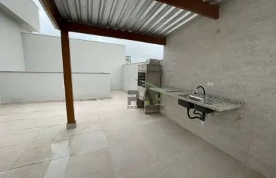 Cobertura com 2 dormitórios à venda, 105 m² por r$ 599.999 - santa maria - santo andré/sp