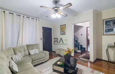 Casa com 4 dormitórios, 170 m² - venda por r$ 760. ou aluguel por r$ 100/mês - parque jaçatuba - santo andré/sp