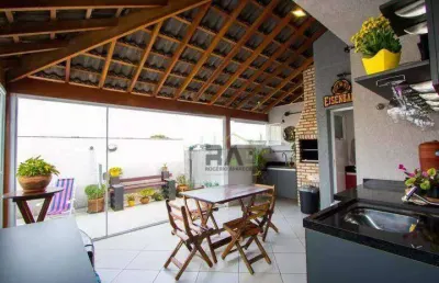 Cobertura com 2 dormitórios à venda, 82 m² por r$ 492.900,00 - vila américa - santo andré/sp