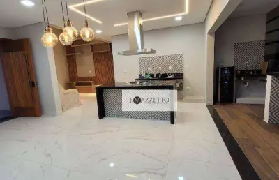 Casa com 3 dormitórios à venda, 210 m² por r$ 1.750.000,00 - jardim residencial milano - indaiatuba/sp