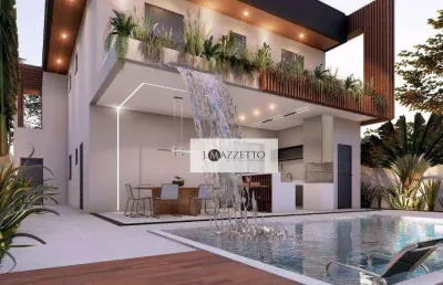 Sobrado com 4 suítes à venda, 255 m² por r$ 2.100.000 - jardim residencial alto de itaici - indaiatuba/sp