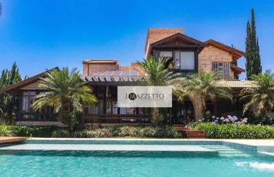 Sobrado com 5 dormitórios à venda, 690 m² por r$ 7.000.000,00 - jardim vila paradiso - indaiatuba/sp