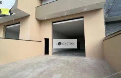 Salão para alugar, 200 m² por r$ 4.090,00/mês - jardim dos sabiás - indaiatuba/sp