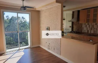 Apartamento com 2 dormitórios para alugar, 53 m² por r$ 2.830,05/mês - jardim alice - indaiatuba/sp