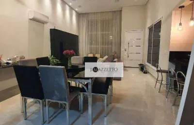 Casa com 3 dormitórios para alugar, 133 m² por r$ 7.470,00/mês - jardim residencial brescia - indaiatuba/sp