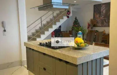 Apartamento duplex com 3 dormitórios à venda, 172 m² por r$ 1.780.000,00 - vila almeida - indaiatuba/sp