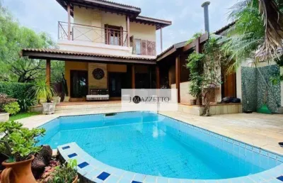 Sobrado com 3 dormitórios à venda, 354 m² por r$ 2.050.000,00 - jardim villa romana - indaiatuba/sp