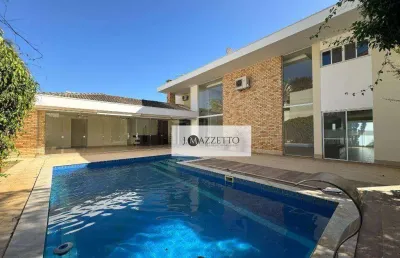 Sobrado com 4 dormitórios à venda, 554 m² por r$ 3.950.000,00 - jardim vila paradiso - indaiatuba/sp