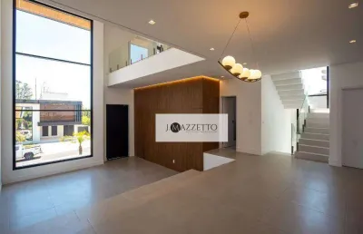 Sobrado com 4 dormitórios, 395 m² - venda por r$ 4.200.000,00 ou aluguel por r$ 21.100,00/mês - parque villa dos pinheiros - indaiatuba/sp