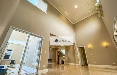 Sobrado com 3 dormitórios, 337 m² - venda por r$ 3.300.000,00 ou aluguel por r$ 14.200,00/mês - jardim esplendor - indaiatuba/sp