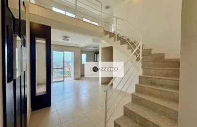 Apartamento duplex com 2 dormitórios para alugar, 262 m² por r$ 9.154,00/mês - vila todos os santos - indaiatuba/sp