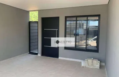 Casa com 3 dormitórios à venda, 126 m² por r$ 775.000,00 - jardim regente - indaiatuba/sp