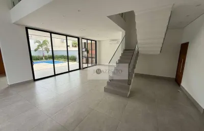 Sobrado com 4 dormitórios, 348 m² - venda por r$ 3.685.000,00 ou aluguel por r$ 21.240,00/mês - jardim residencial santa clara - indaiatuba/sp