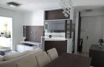 Apartamento com 3 dormitórios para alugar, 84 m² por r$ 5.000,02/mês - centro - indaiatuba/sp
