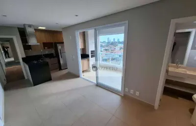 Apartamento com 1 dormitório para alugar, 55 m² por r$ 4.305/mês - vila homero - indaiatuba/sp