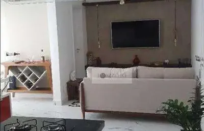 Apartamento com 1 dormitório à venda, 55 m² por r$ 550.000,00 - vila homero - indaiatuba/sp
