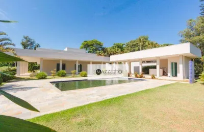 Chácara com 4 dormitórios à venda, 3500 m² por r$ 4.500.000,00 - colinas do mosteiro de itaici - indaiatuba/sp