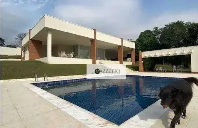 Chácara com 3 dormitórios à venda, 5700 m² por r$ 3.000.000,00 - colinas do mosteiro de itaici - indaiatuba/sp