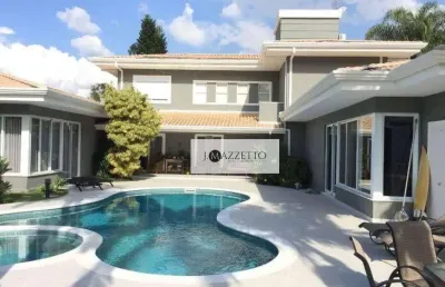 Chácara com 5 dormitórios à venda, 1298 m² por r$ 4.500.000,00 - helvétia country - indaiatuba/sp