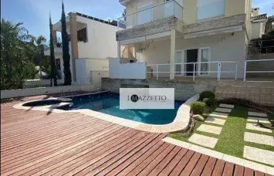 Sobrado com 3 dormitórios à venda, 283 m² por r$ 2.200.000,00 - jardim vila paradiso - indaiatuba/sp