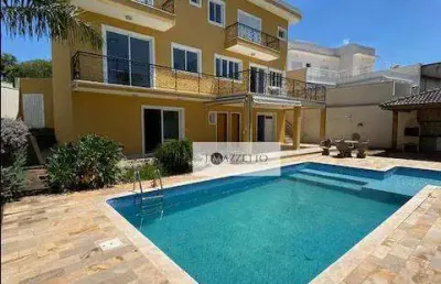Sobrado com 4 dormitórios à venda, 327 m² por r$ 2.800.000,00 - loteamento ville coudert - indaiatuba/sp