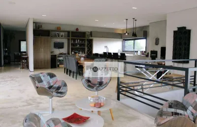 Chácara com 5 suítes, 5000 m² - venda por r$ 6.000.000 ou aluguel por r$ 32.450/mês - recanto das flores - indaiatuba/sp