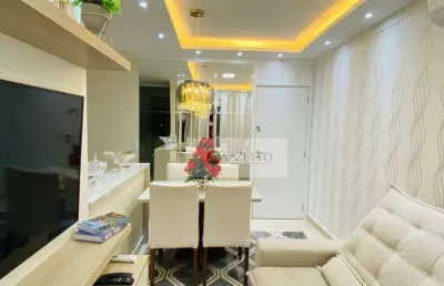 Apartamento com 3 dormitórios à venda, 67 m² por r$ 635.000,00 - jardim santiago - indaiatuba/sp