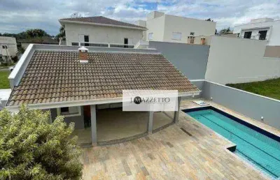 Sobrado com 4 dormitórios à venda, 396 m² por r$ 2.330.000,00 - residencial villa borghese - indaiatuba/sp