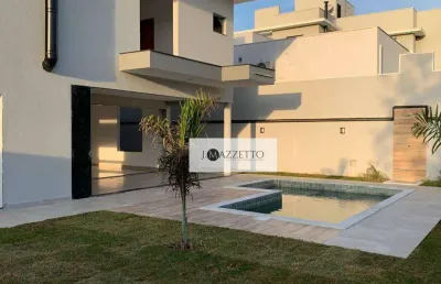 Casa com 3 dormitórios à venda, 253 m² por r$ 2.700.000,00 - jardim reserva bom vive - indaiatuba/sp