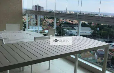 Apartamento com 3 suítes para alugar, 140 m² por r$ 11.640/mês - vila castelo branco - indaiatuba/sp