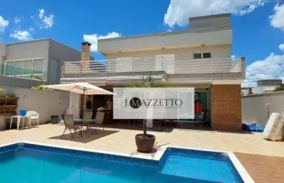 Sobrado com 3 dormitórios à venda, 275 m² por r$ 2.500.000,00 - jardim residencial helvétia park i - indaiatuba/sp