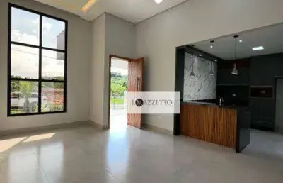 Casa com 3 dormitórios à venda, 180 m² por r$ 1.380.000,00 - condomínio piemonte - indaiatuba/sp