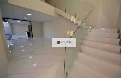 Sobrado com 3 dormitórios à venda, 330 m² por r$ 2.990.000 - jardim residencial dona lucilla - indaiatuba/sp