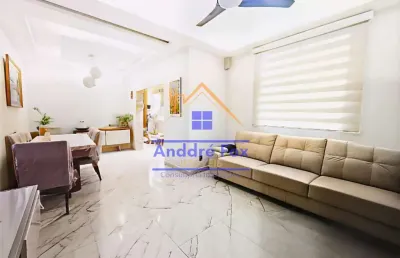 Apartamento com varanda, 2 quartos, 1 suíte, copa – cozinha, dependências, à venda, 90 m², por r$ 3