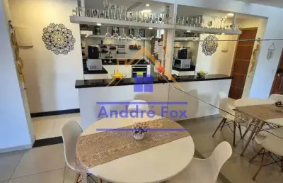 Apartamento com varanda, 2 quartos, 1 suíte, 3 banheiros, cozinha americana, 1 vaga, à venda, 83 m²