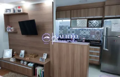 Vende se apartamento 46m² c/2dormitórios no condomínio monte serrat | itupeva| são paulo