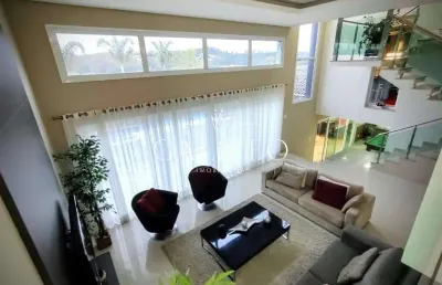 Casa de alto padrão á venda no condomínio terras de são carlos - jundiaí - sp